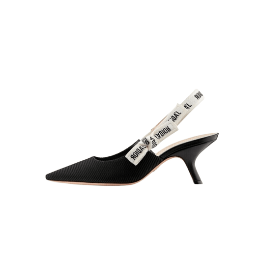 DECOLLETÈ SLINGBACK J’ADIOR NERO OPACO