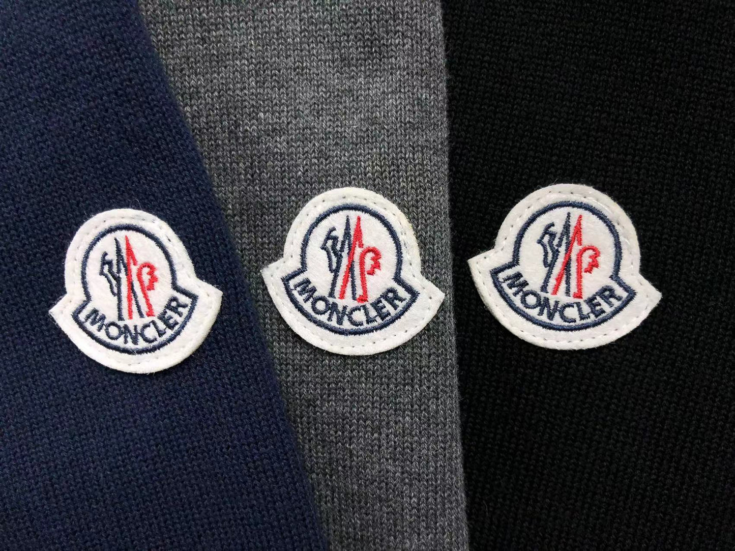 FELPA QUARTER ZIP MONCLER