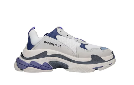 Triple S White Purple