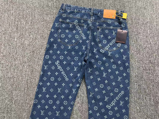 JEANS LV x SUPREME