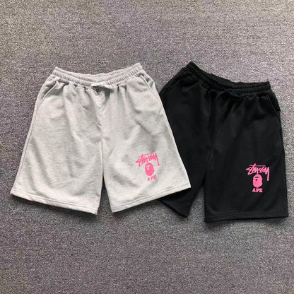 PANTALONCINI BAPE x STUSSY