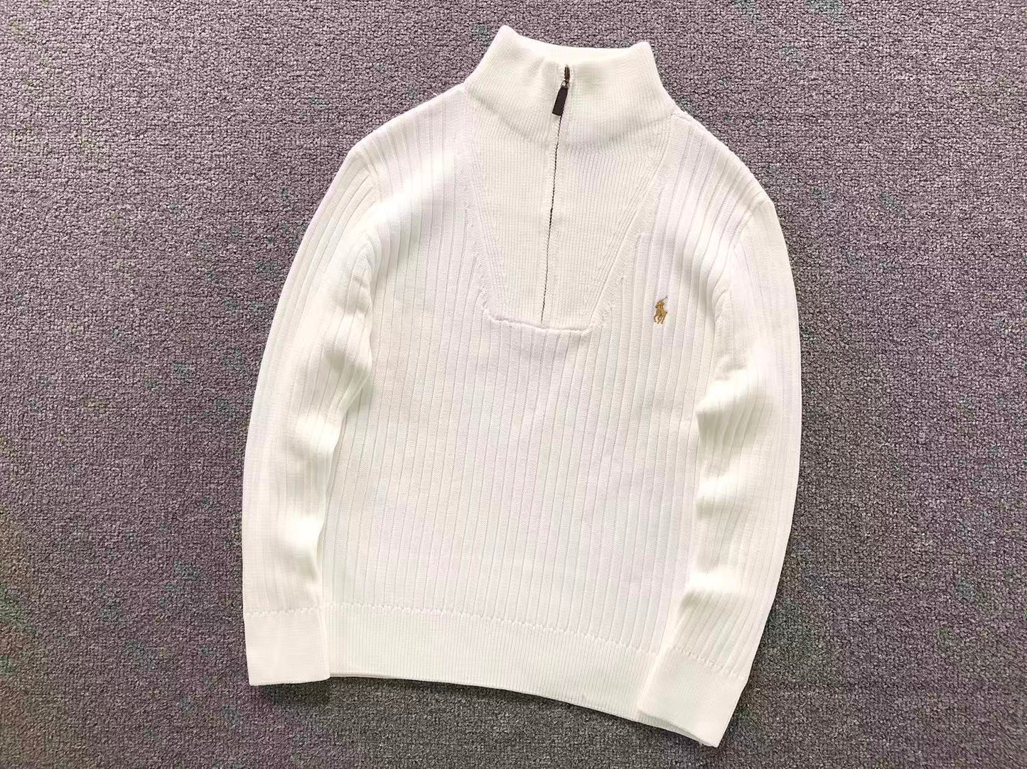 FELPA MAGLIONCINO QUARTER ZIP RALPH LAUREN