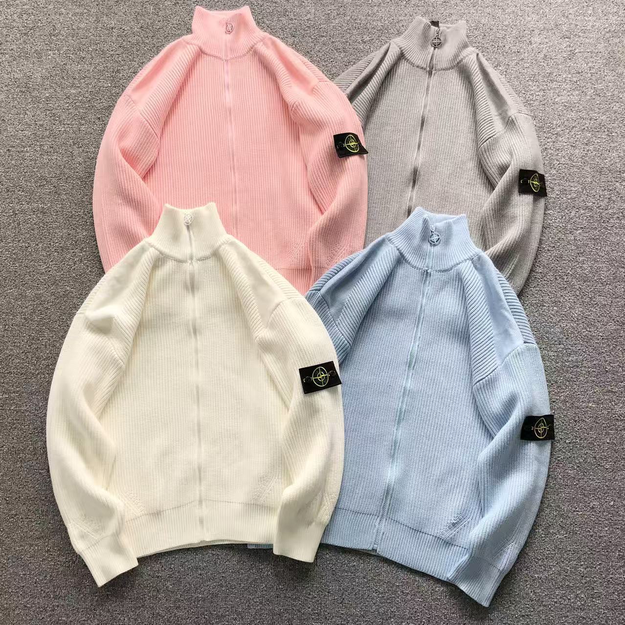 MAGLIONE ZIP STONE ISLAND