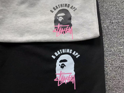 PANTALONCINI BAPE x STUSSY