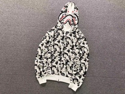 FELPA ZIP BAPE HOODIE