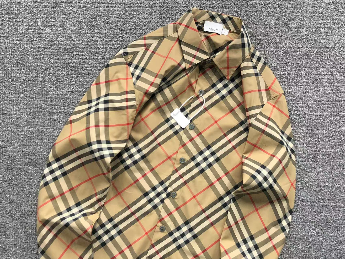 CAMICIA BURBERRY A MANICHE LUNGHE