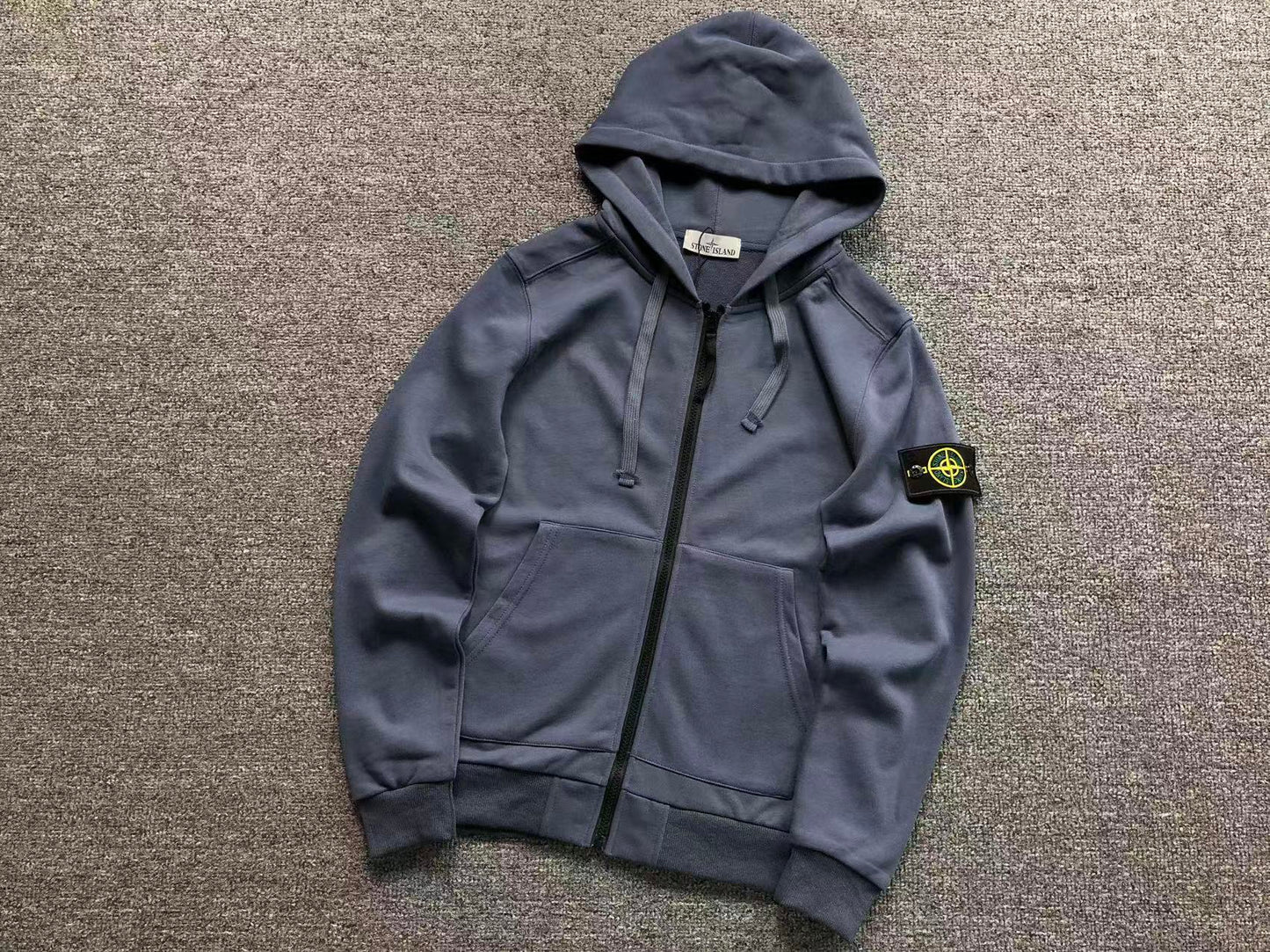 FELPA ZIP HOODIE STONE ISLAND