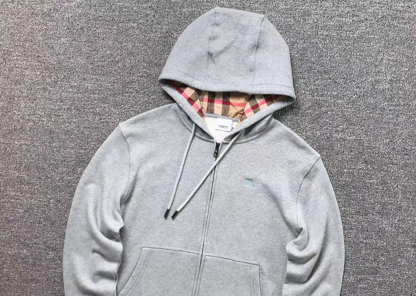 FELPA ZIP HOODIE BURBERRY