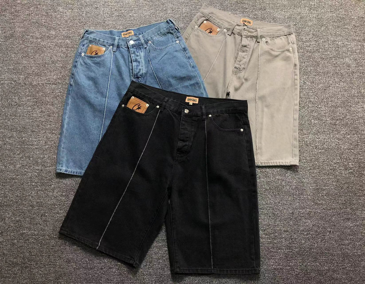 PANTALONCINI CORTEIZ DENIM