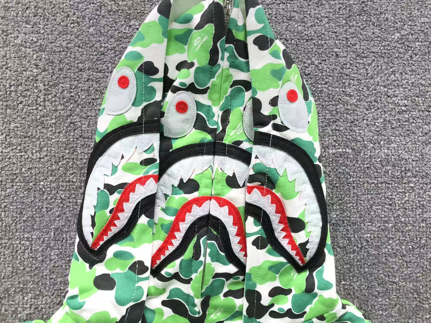 FELPA ZIP BAPE HOODIE