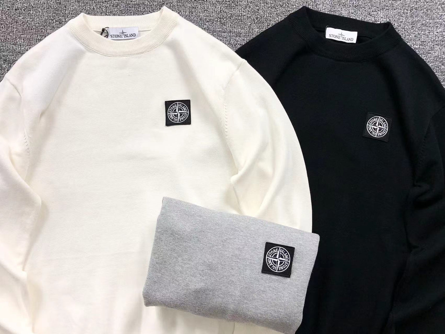 FELPA CREWNECK STONE ISLAND