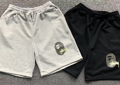 PANTALONCINI BAPE x STUSSY