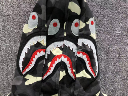 FELPA ZIP BAPE HOODIE