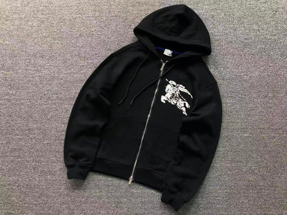 FELPA ZIP HOODIE BURBERRY