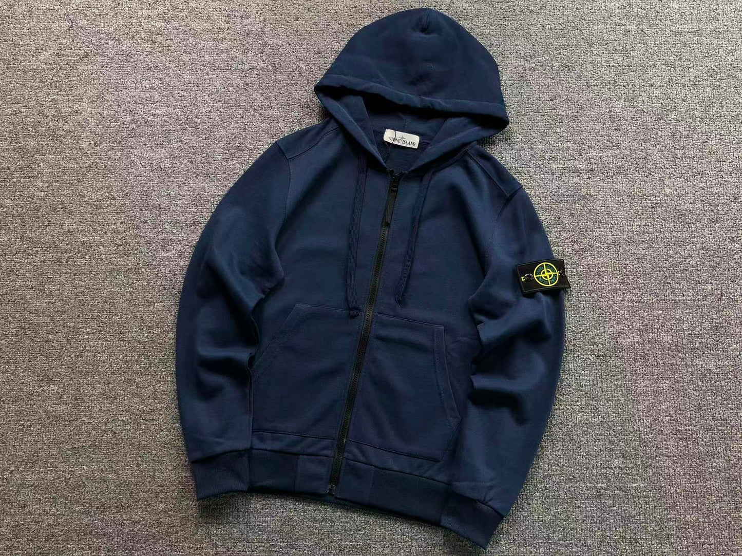 FELPA ZIP HOODIE STONE ISLAND