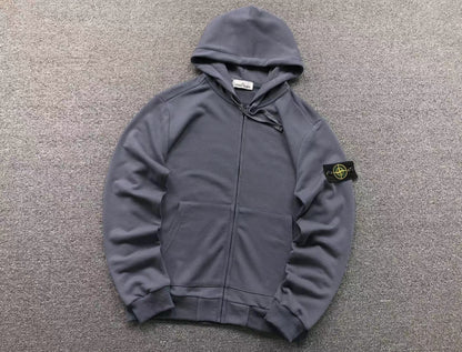 FELPA ZIP HOODIE STONE ISLAND