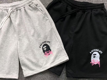 PANTALONCINI BAPE x STUSSY