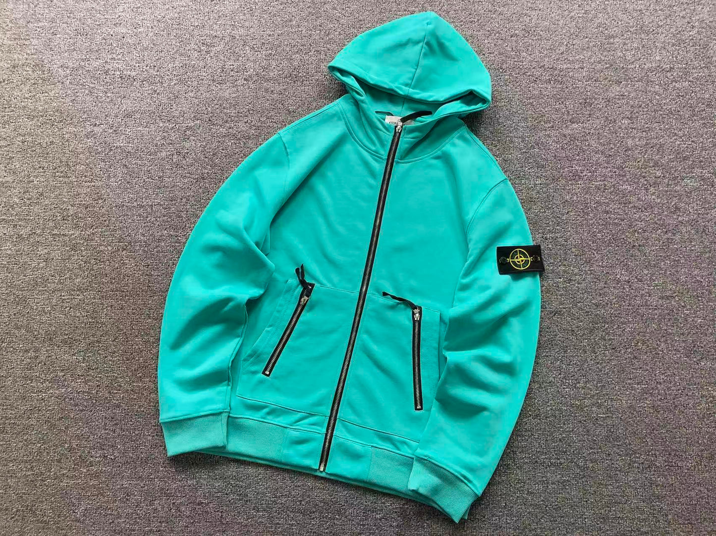 FELPA ZIP HOODIE STONE ISLAND
