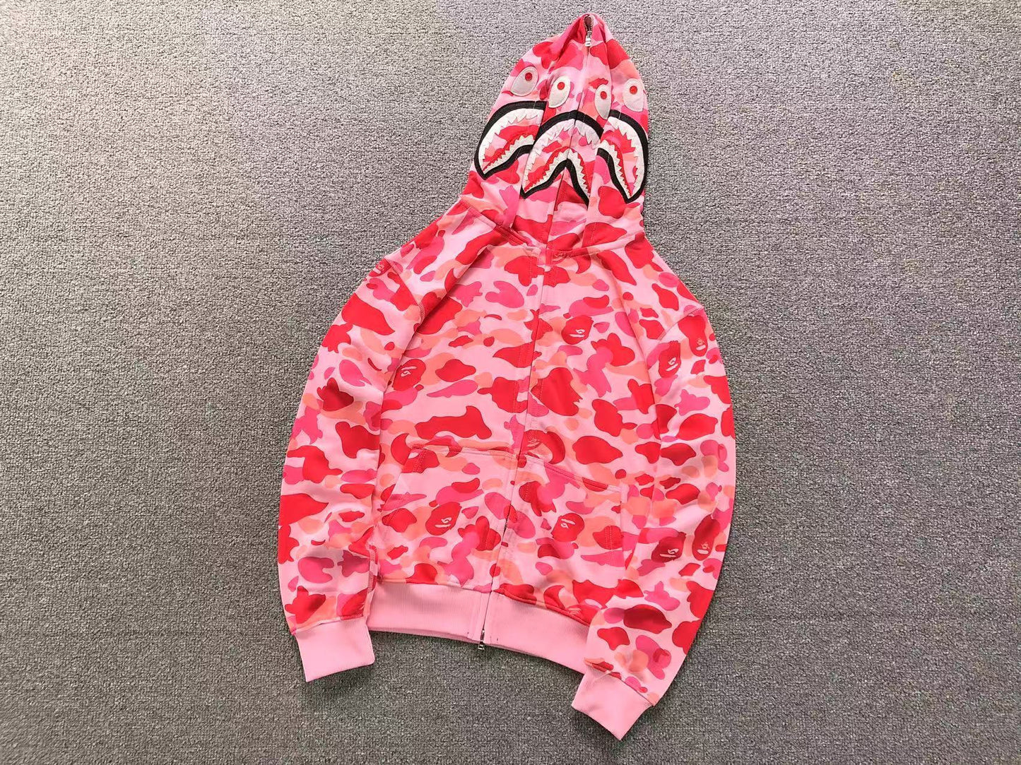 FELPA ZIP BAPE HOODIE