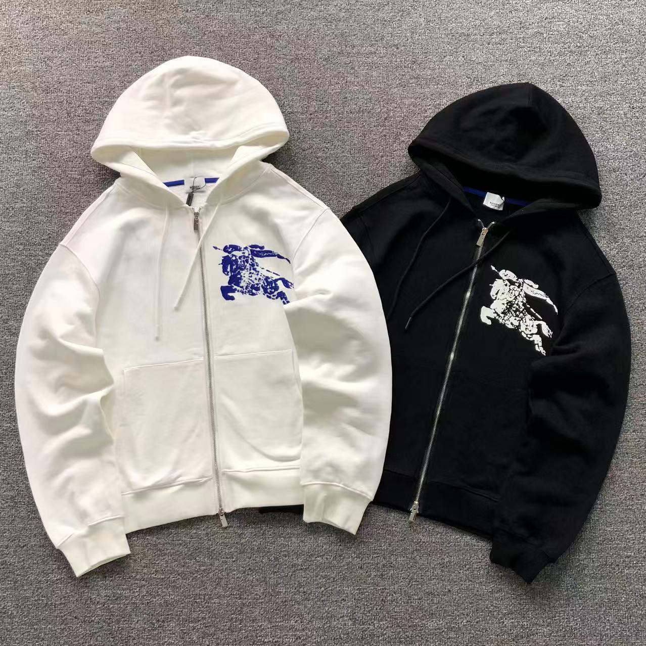 FELPA ZIP HOODIE BURBERRY