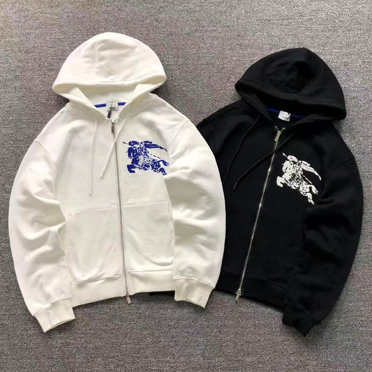 FELPA ZIP HOODIE BURBERRY