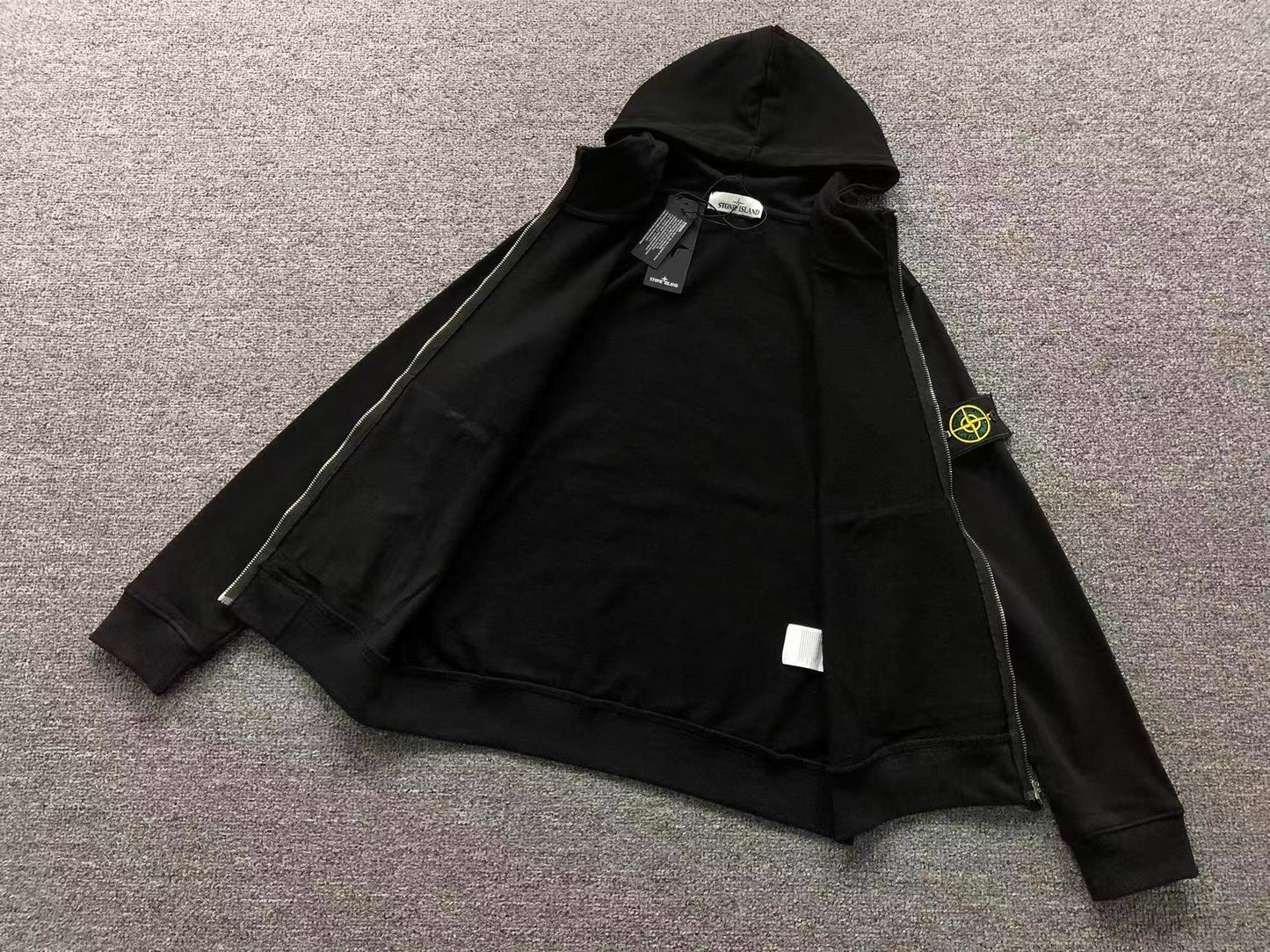 FELPA ZIP HOODIE STONE ISLAND
