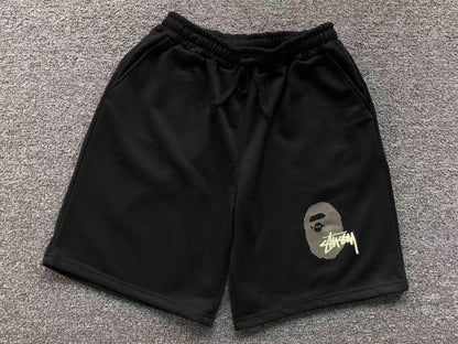PANTALONCINI BAPE x STUSSY