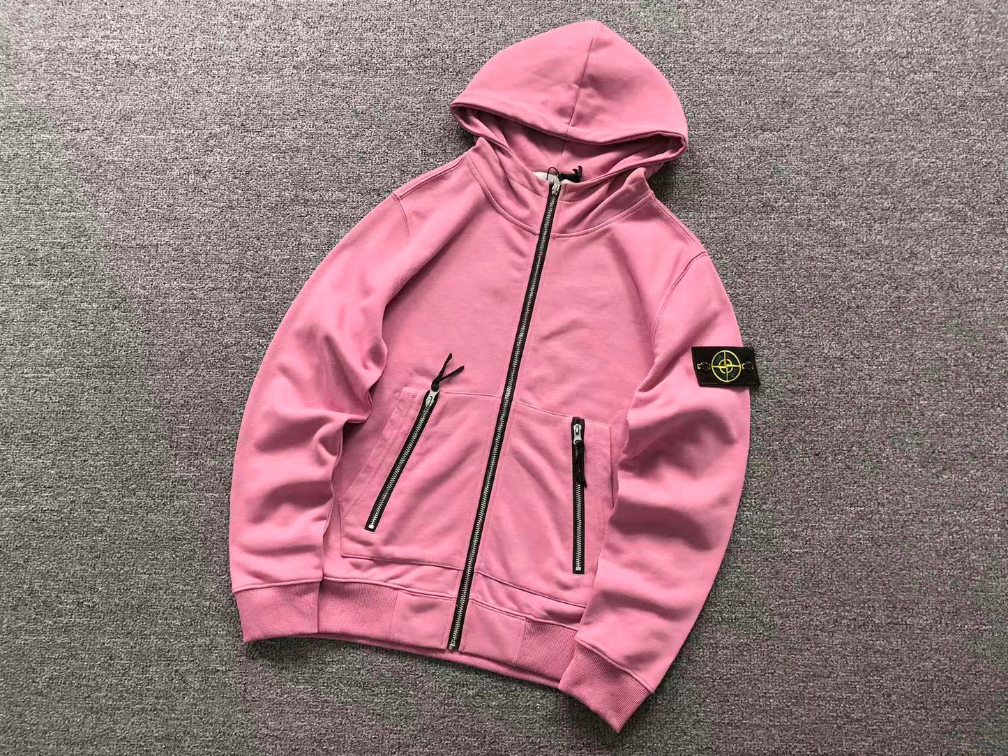 FELPA ZIP HOODIE STONE ISLAND
