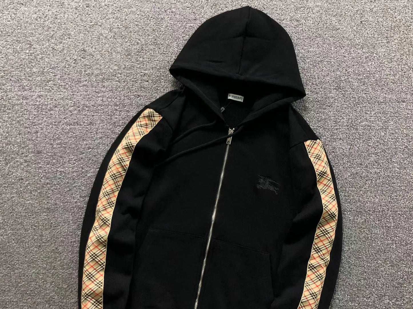 FELPA ZIP HOODIE BURBERRY