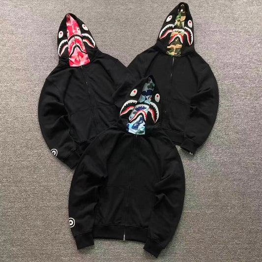 FELPA ZIP BAPE HOODIE