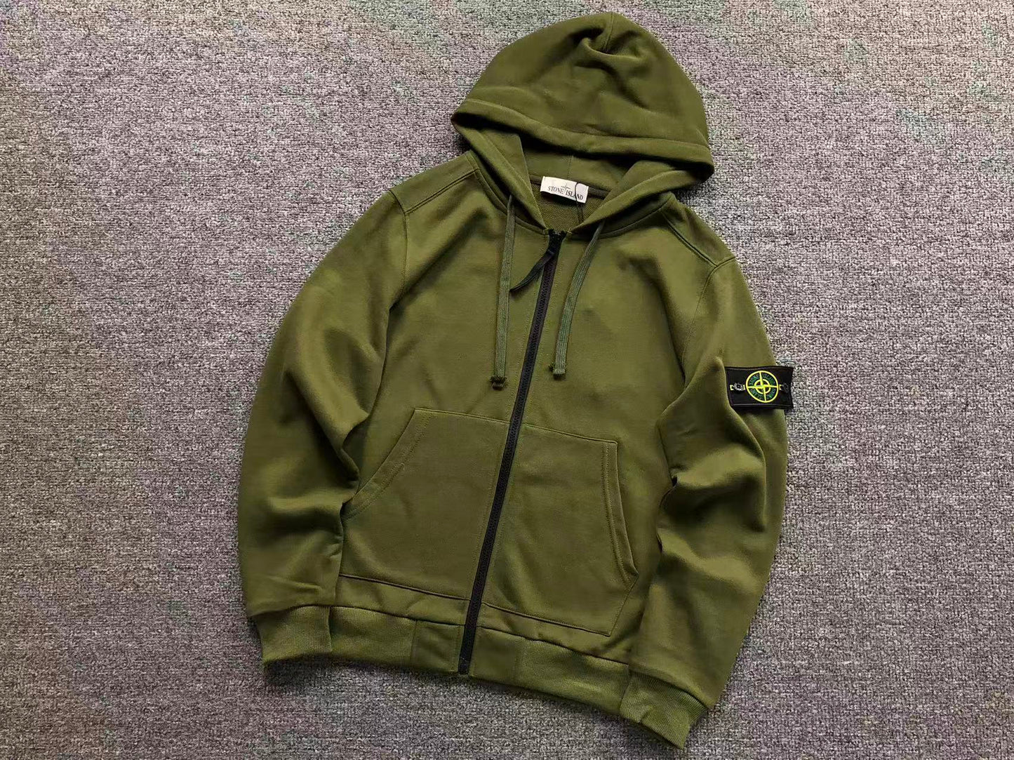 FELPA ZIP HOODIE STONE ISLAND