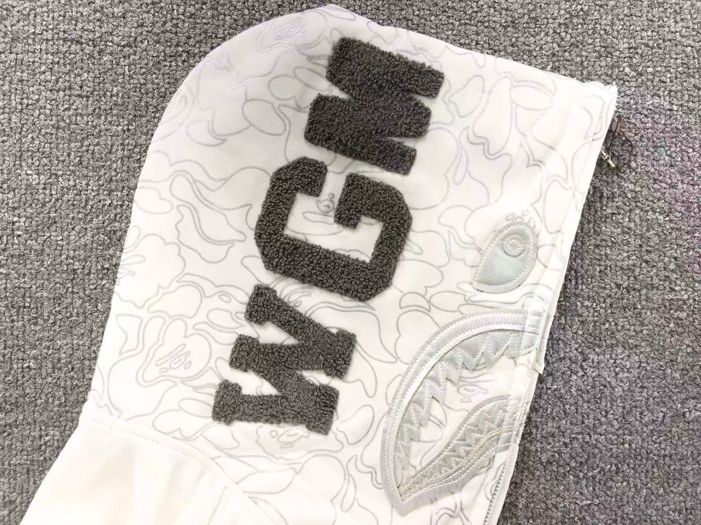 FELPA ZIP BAPE HOODIE