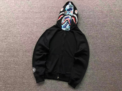 FELPA ZIP BAPE HOODIE