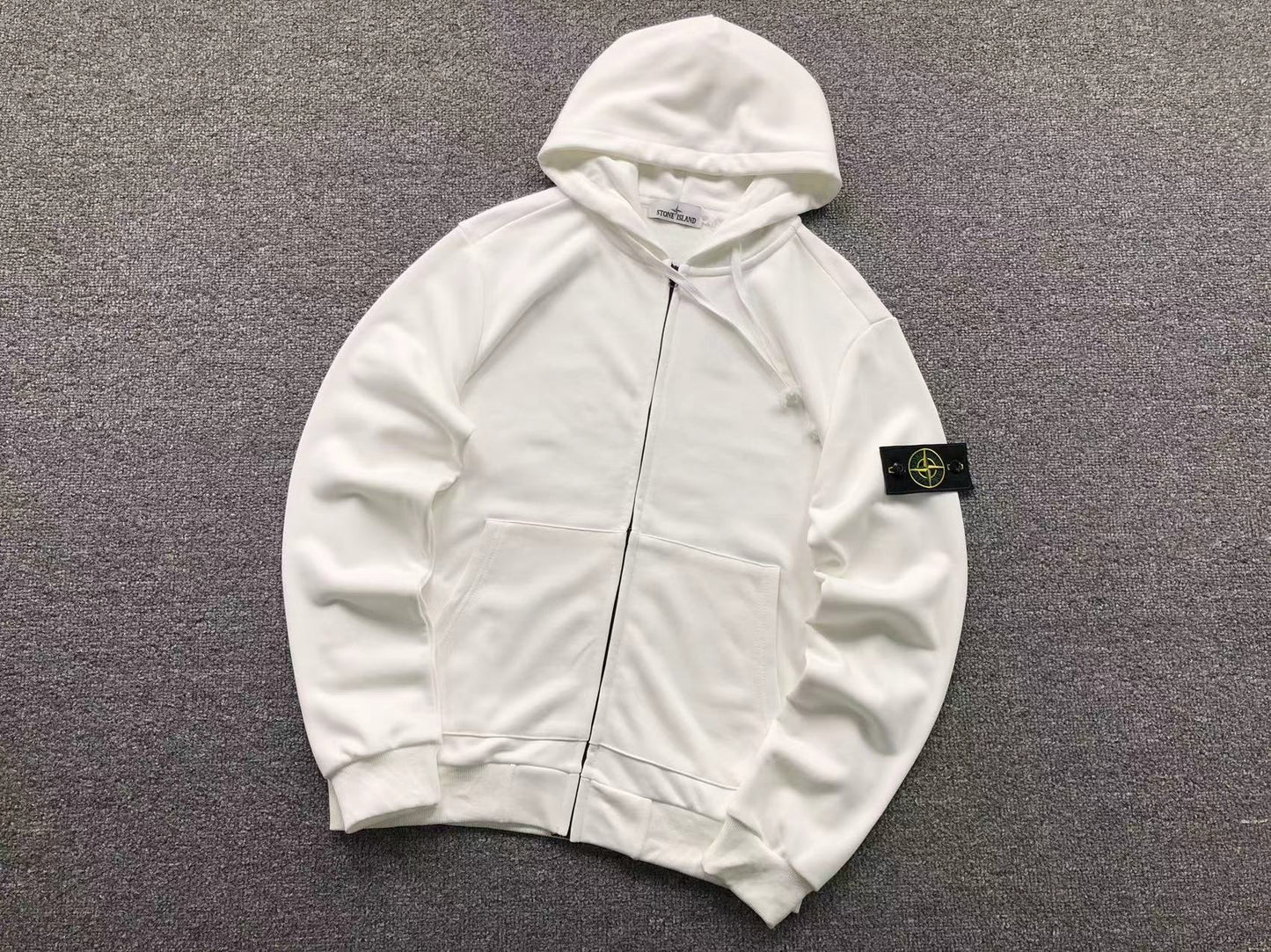 FELPA ZIP HOODIE STONE ISLAND