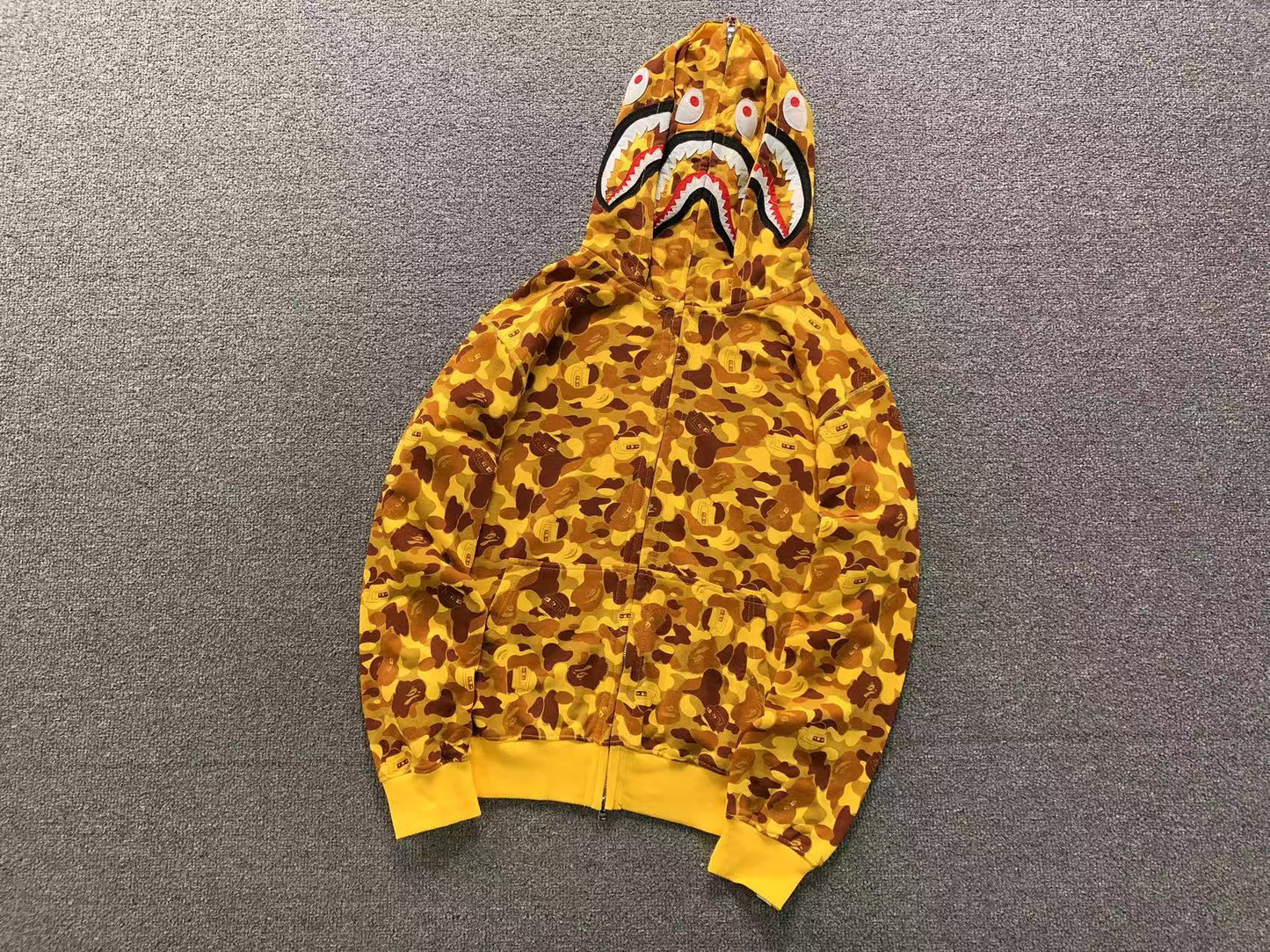 FELPA ZIP BAPE HOODIE