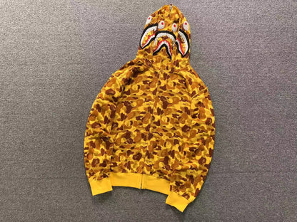 FELPA ZIP BAPE HOODIE