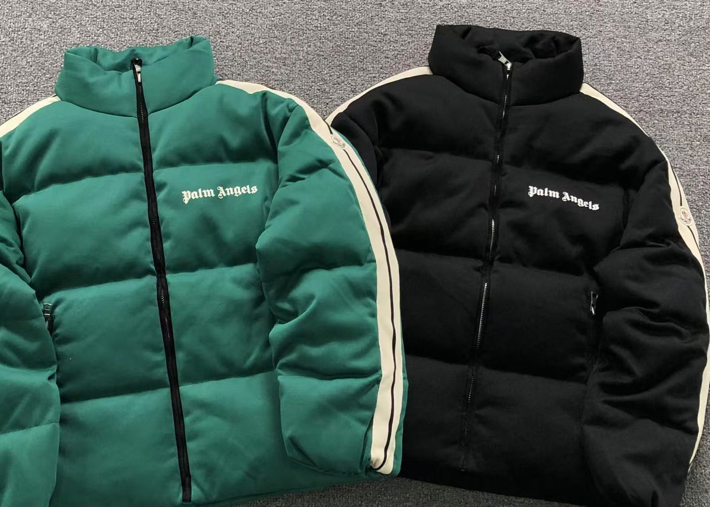 GIACCA PUFFER PALM ANGELS x MONCLER