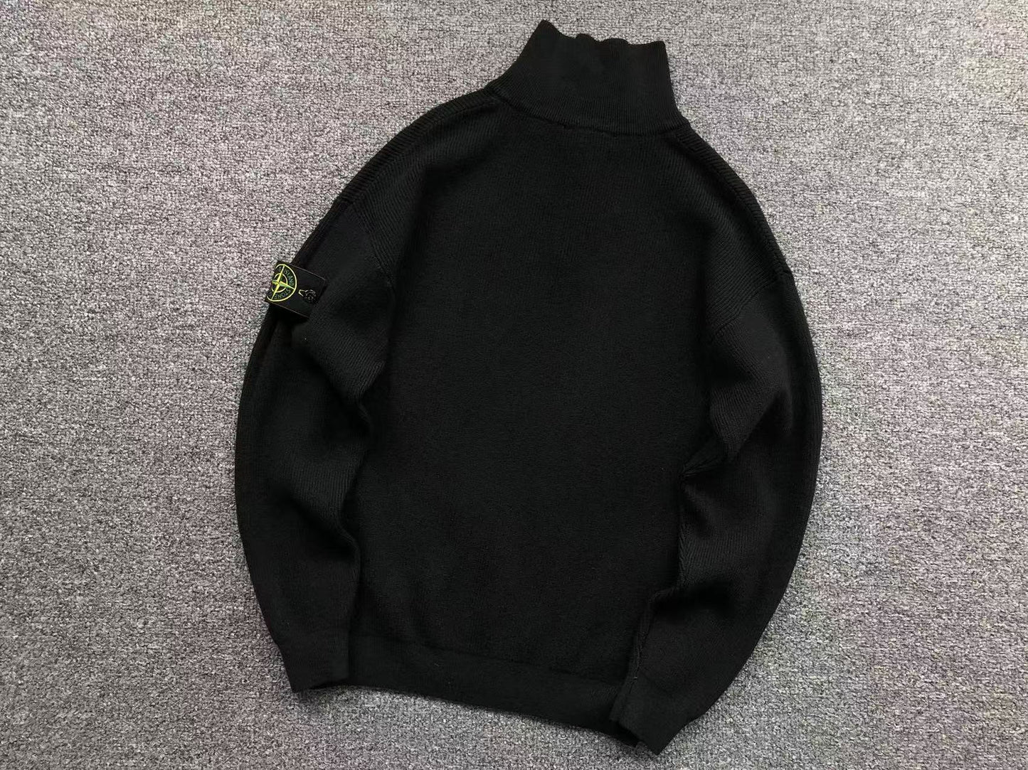 FELPA QUARTER ZIP STONE ISLAND