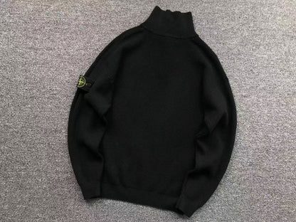 FELPA QUARTER ZIP STONE ISLAND