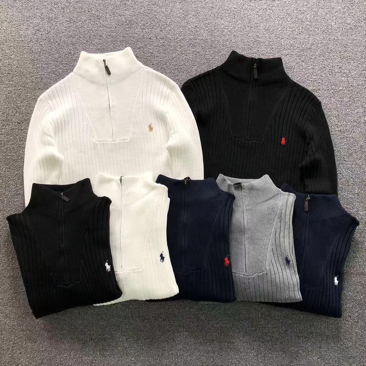 FELPA MAGLIONCINO QUARTER ZIP RALPH LAUREN