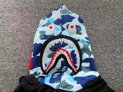 FELPA ZIP BAPE HOODIE