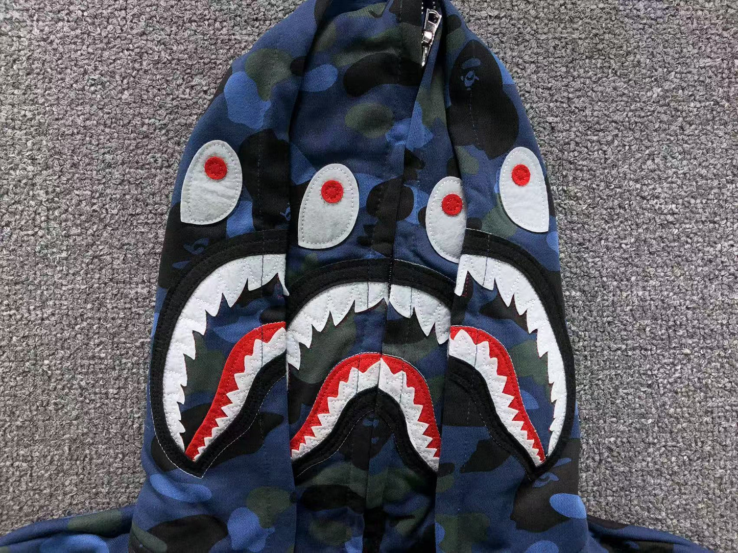 FELPA ZIP BAPE HOODIE