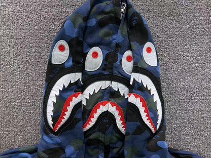 FELPA ZIP BAPE HOODIE