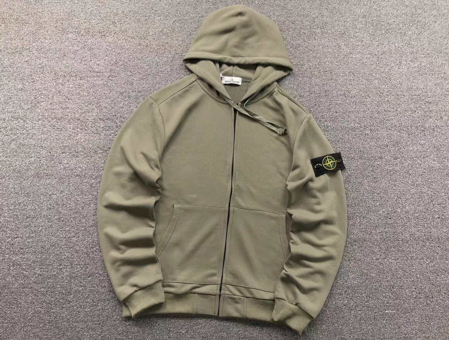 FELPA ZIP HOODIE STONE ISLAND