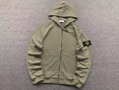FELPA ZIP HOODIE STONE ISLAND