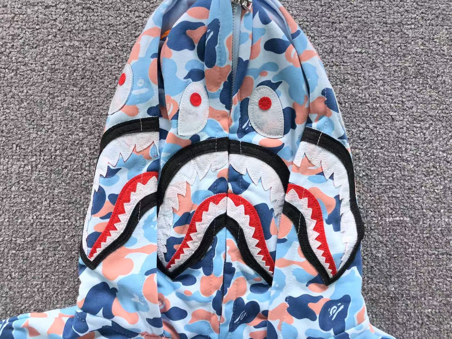FELPA ZIP BAPE HOODIE