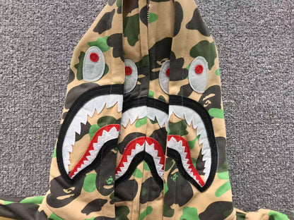 FELPA ZIP BAPE HOODIE