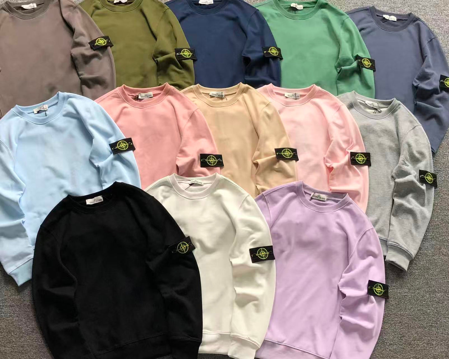 FELPA CREWNECK STONE ISLAND