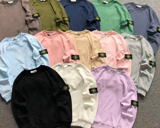 FELPA CREWNECK STONE ISLAND