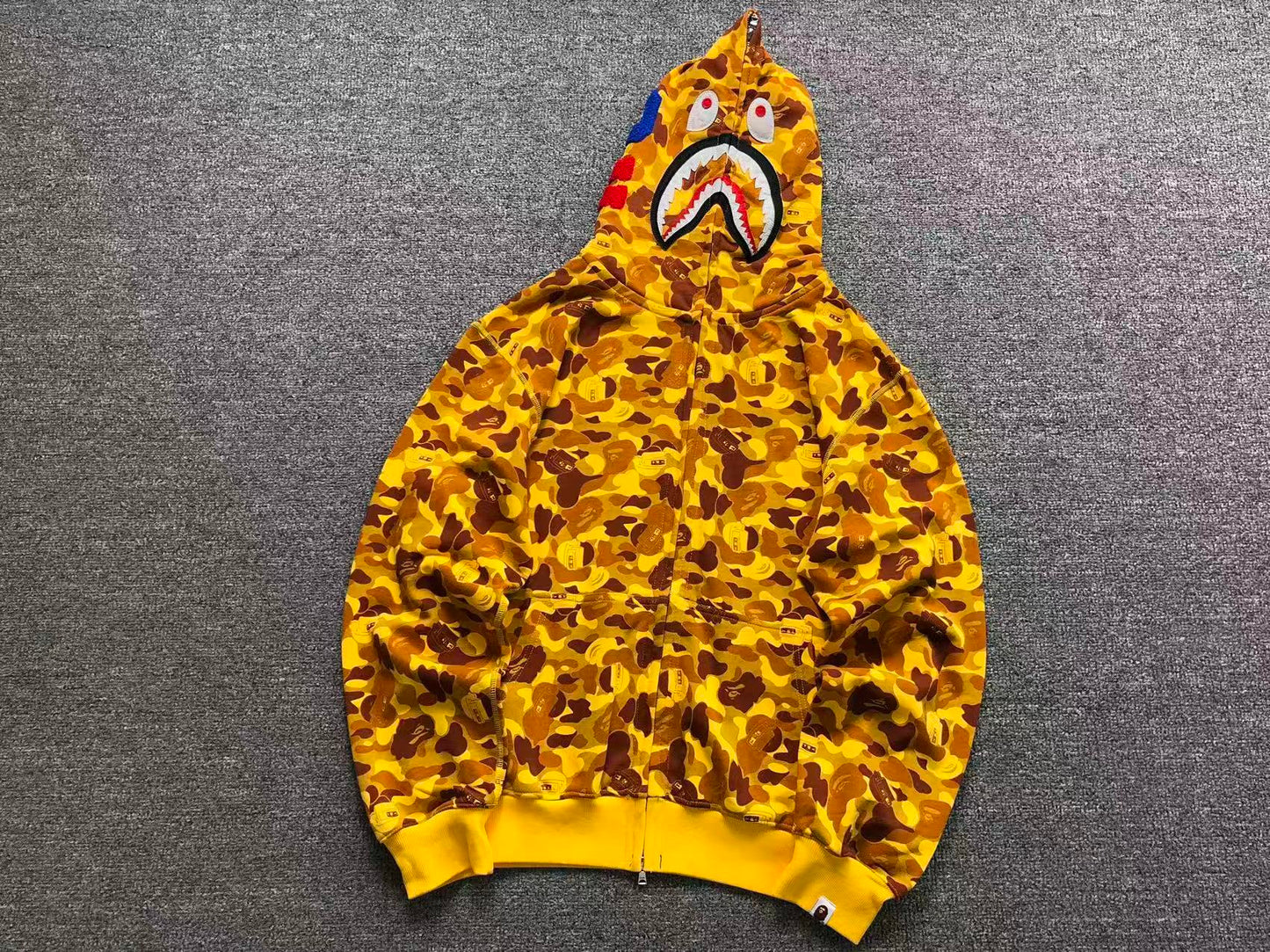 FELPA ZIP BAPE HOODIE